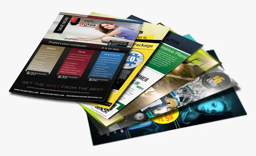 Brochure and Flyer Design in Dubai